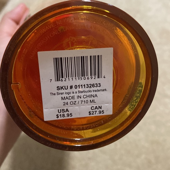 Strawberry Floral Starbucks Venti Cup - Fall 2022 Released - Picture 5 of 5